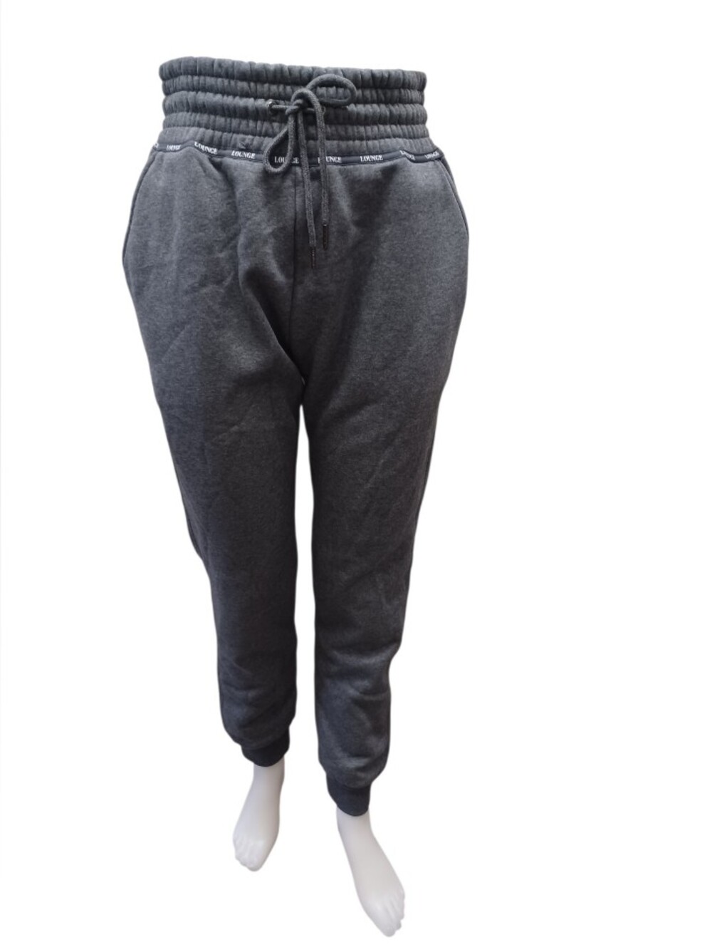 Lounge NWT Grey High Waisted Jogging Pants Size Med.